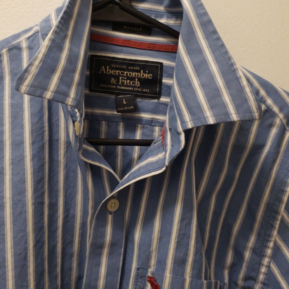 Preowned Mens Abercrombie & Fitch  Muscle Large